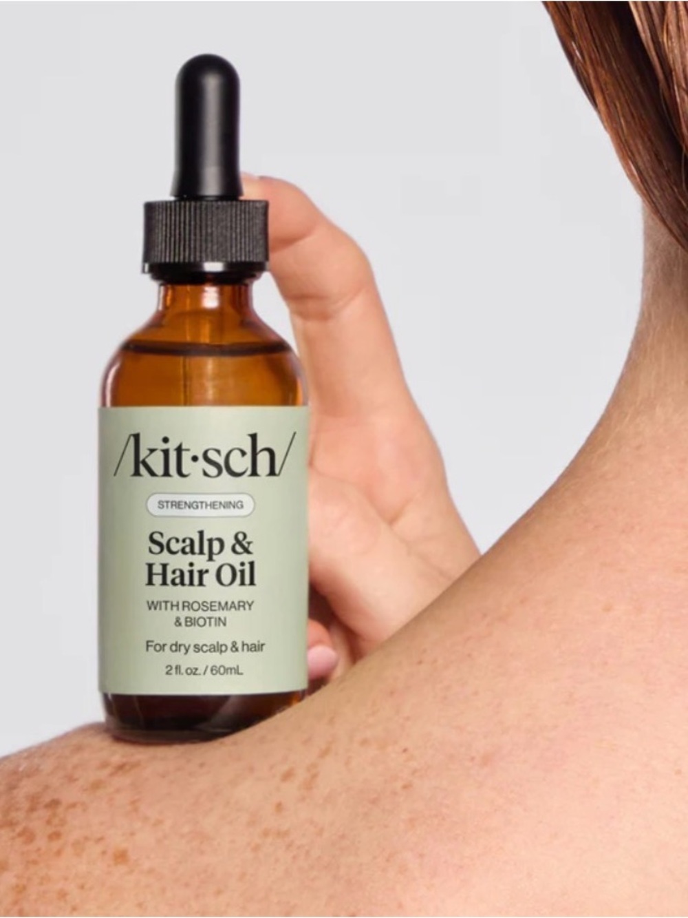 Kit• sch | Bundle Strengthening Scalp & Hair Oil | With Rosemary & Biotin NWT 2
